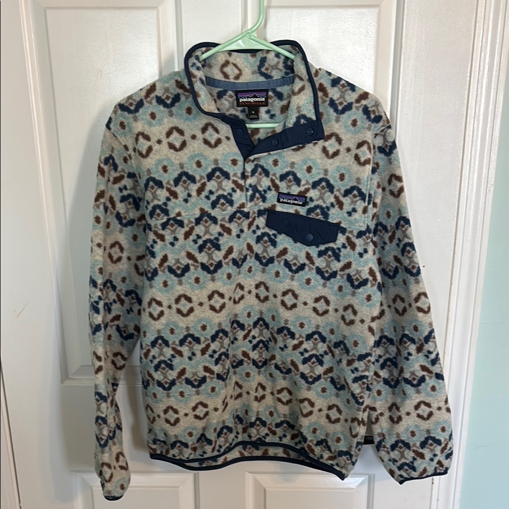 Patagonia Patterned Fleece Pullover